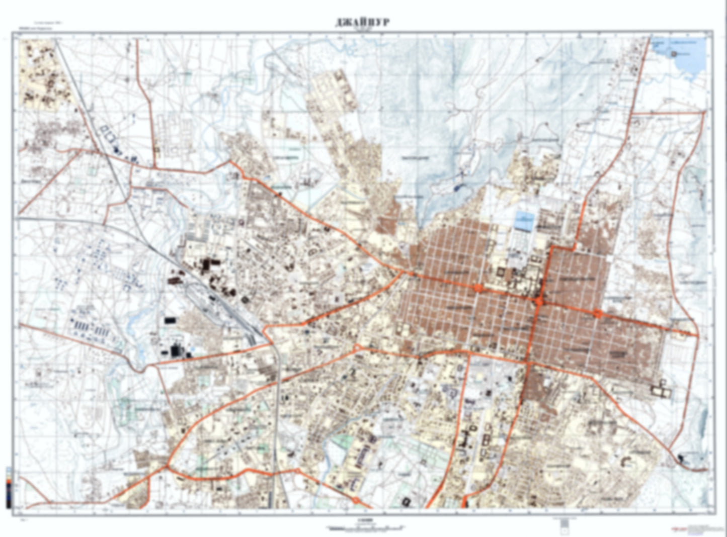 Jaipur 1 (India) - Soviet Military City Plans