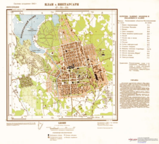 Jakobstad (Finland) - Soviet Military City Plans