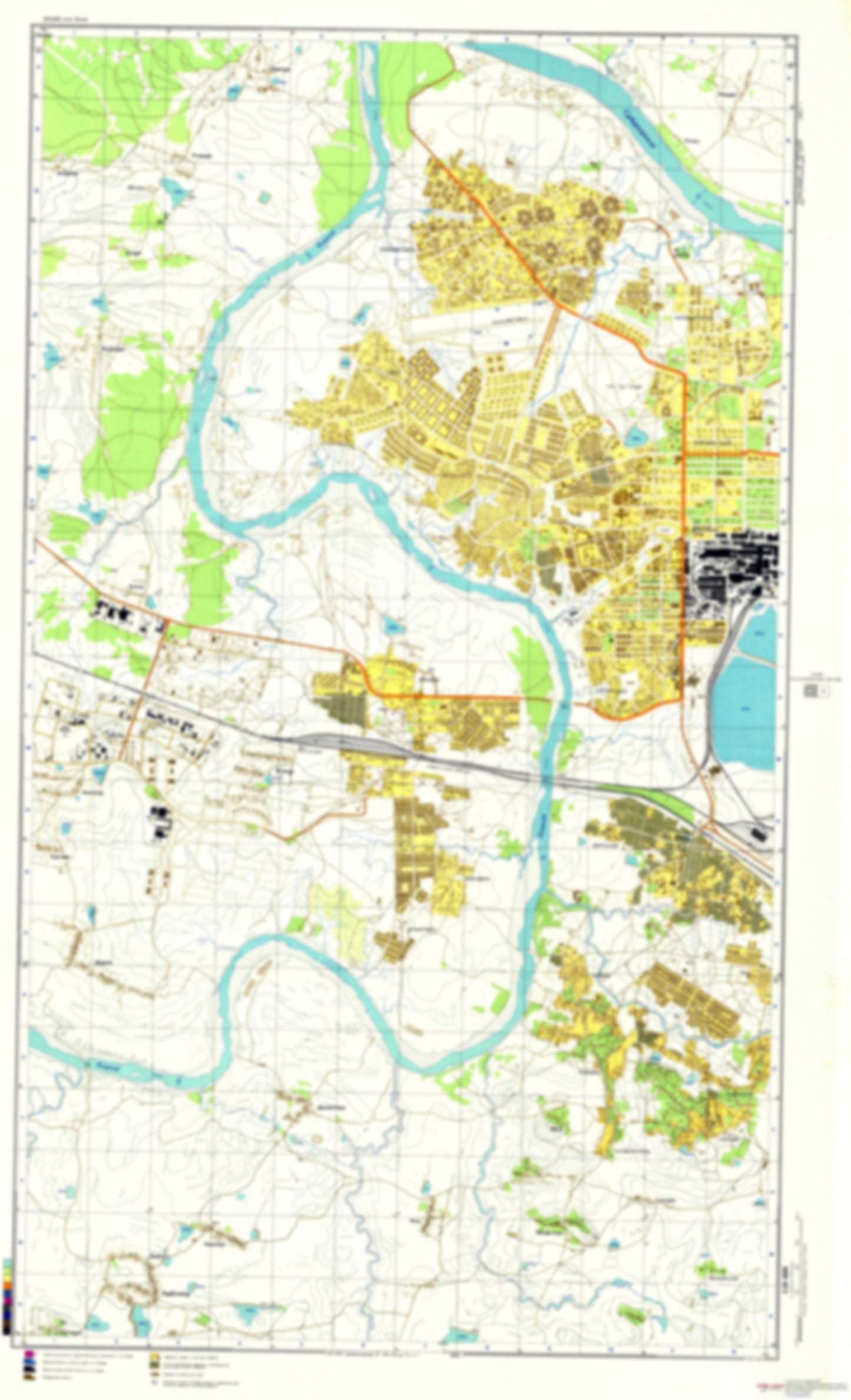 Jamshedpur 1 (India) - Soviet Military City Plans