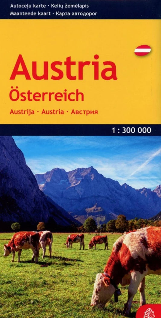 Austria = Österreich Road Map