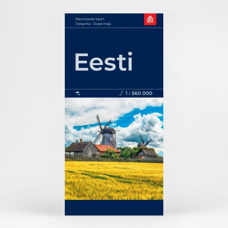 Estonia (Eesti) 1:560 000 Road map (laminated)