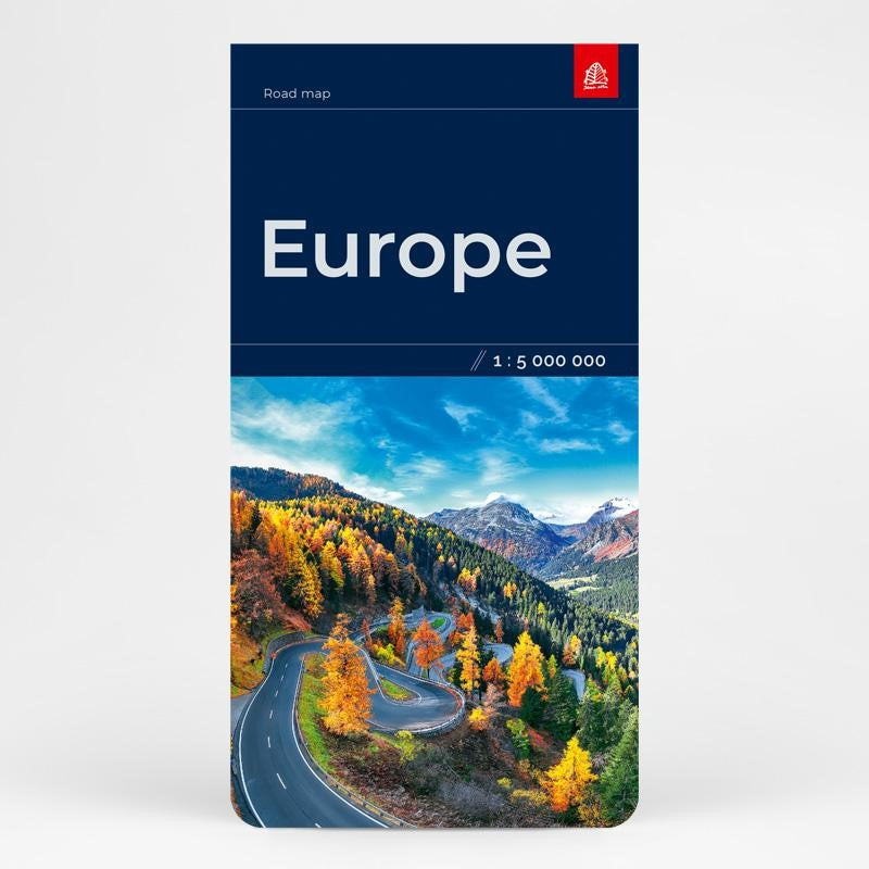 Europe 1:5 000 000 Road map