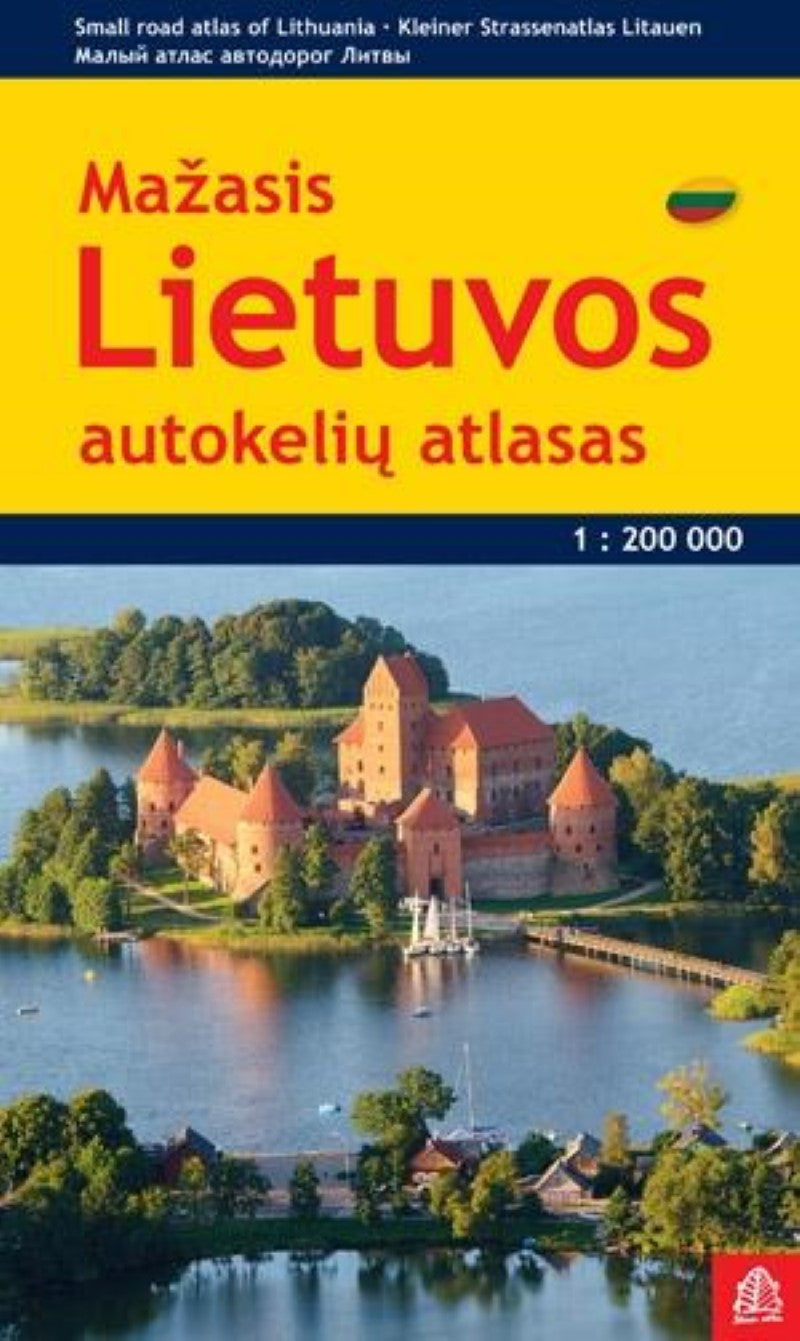 Lietuva 1:200 000 Small Road atlas