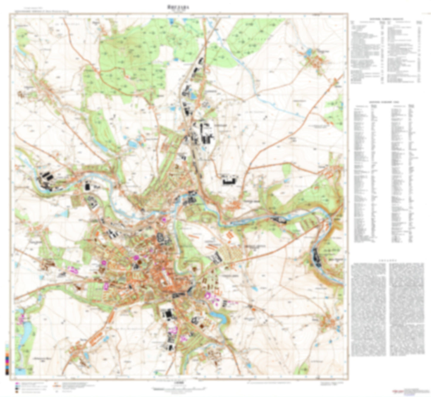 Jihlava (Czechia) - Soviet Military City Plans