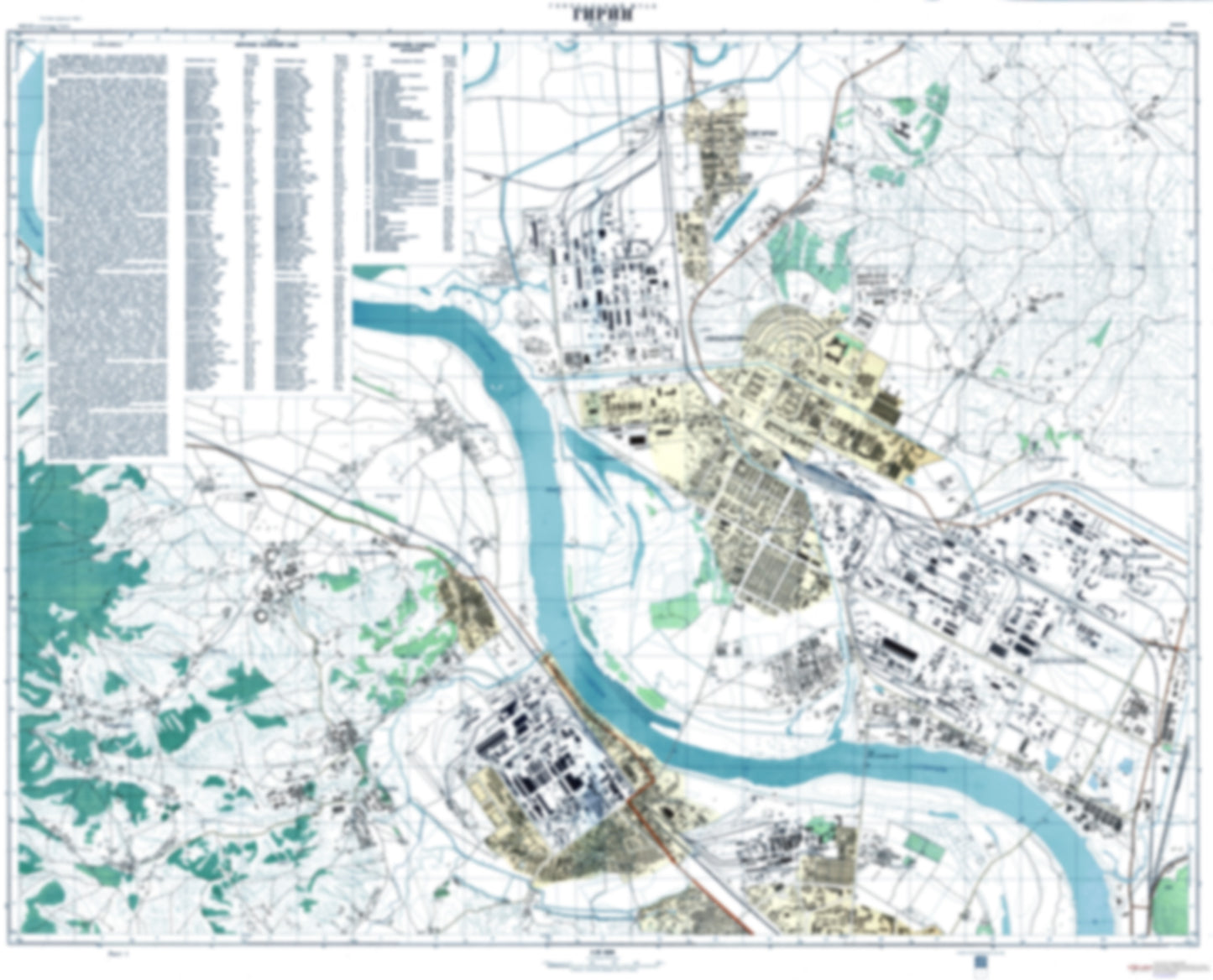 Jilin 1 (China) - Soviet Military City Plans