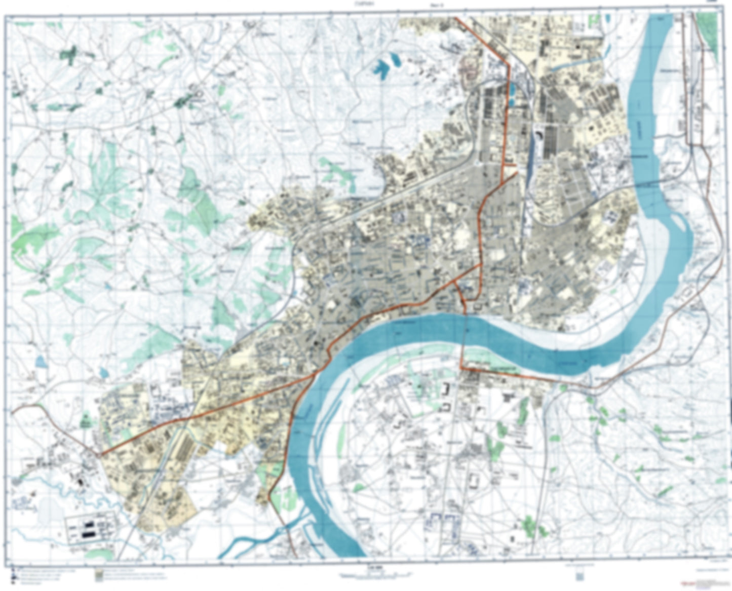 Jilin 2 (China) - Soviet Military City Plans