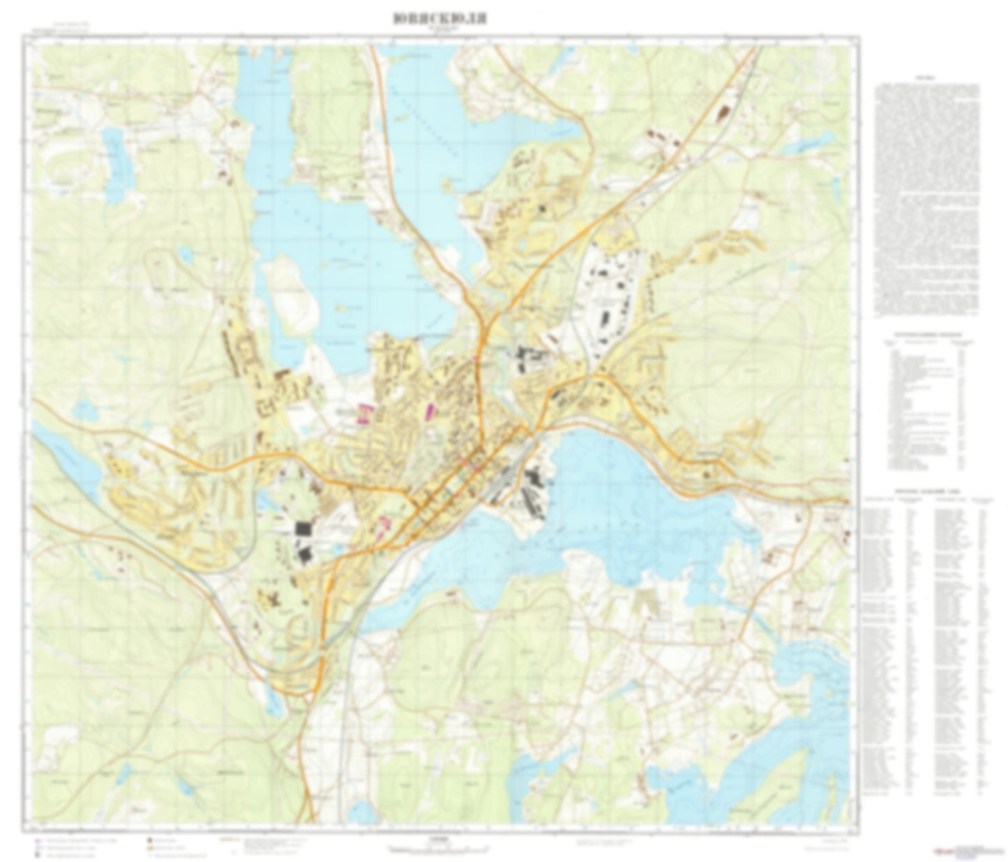 Jyvaskyla (Finland) - Soviet Military City Plans