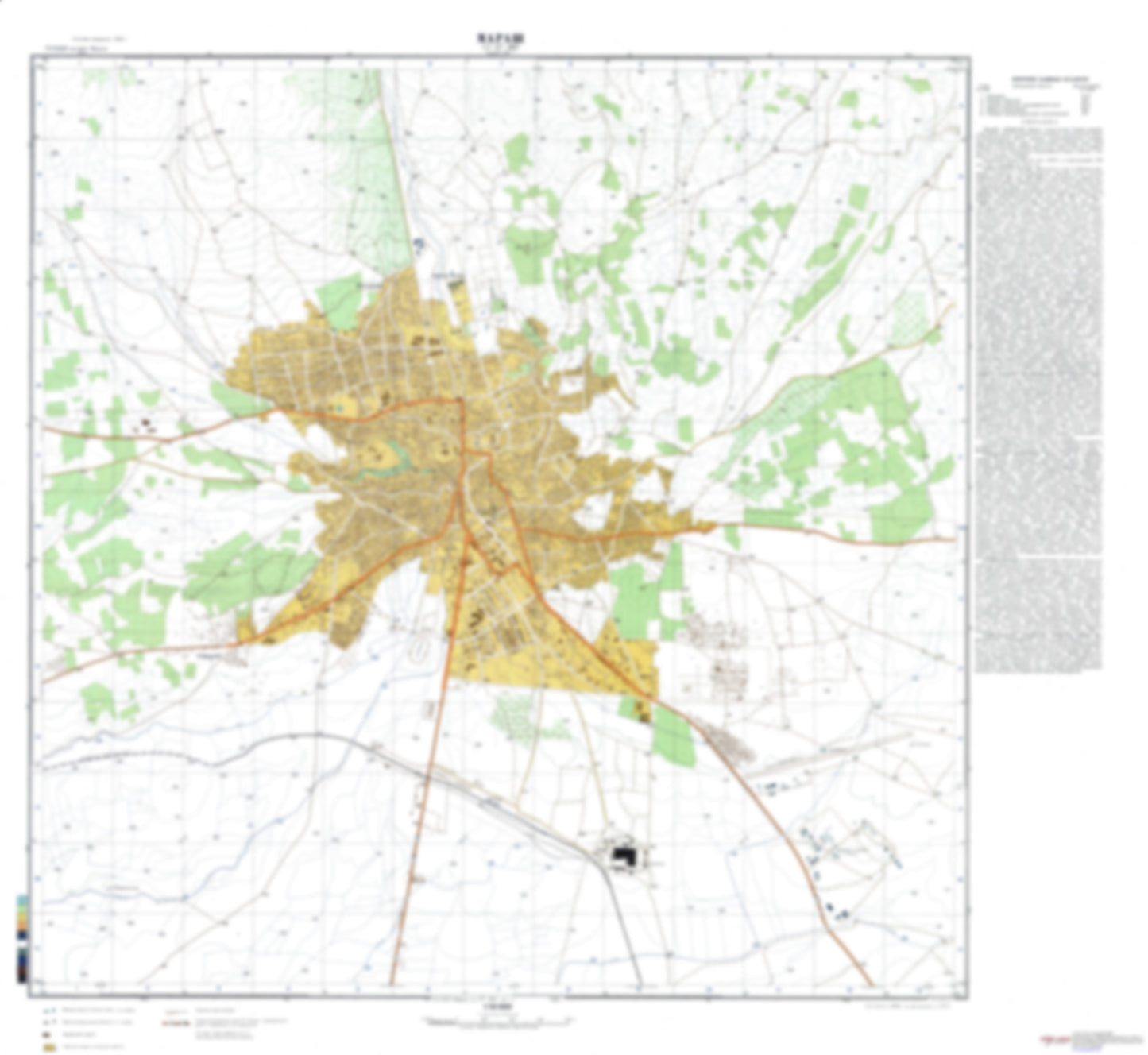Kahramanmaras / Marash (Turkey) - Soviet Military City Plans