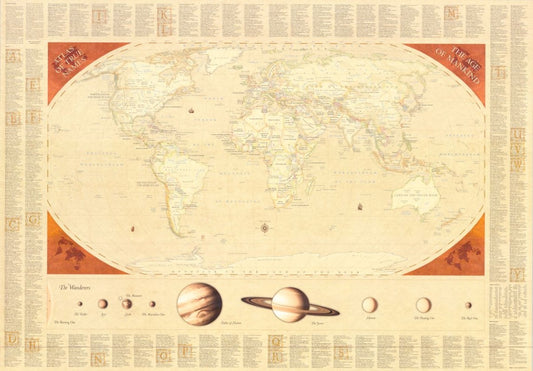 Atlas of true names : etymological map : world