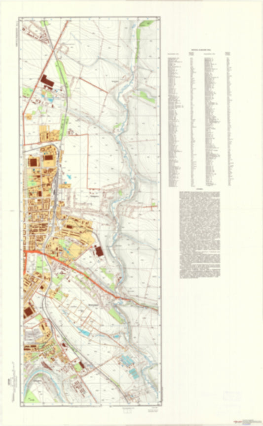 Kamenets-Podolskii 2 (Ukraine)  - Soviet Military City Plans