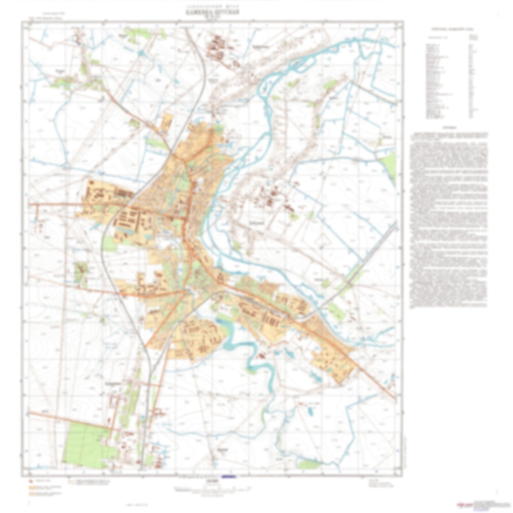 Kamenka-Bugskaia (Ukraine) - Soviet Military City Plans