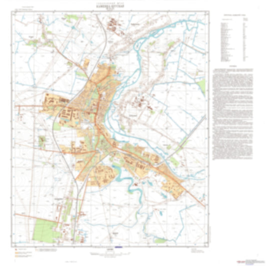 Kamenka-Bugskaia (Ukraine) - Soviet Military City Plans