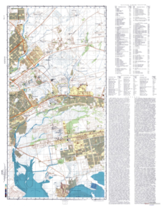 Karachi 2 (Pakistan) - Soviet Military City Plans