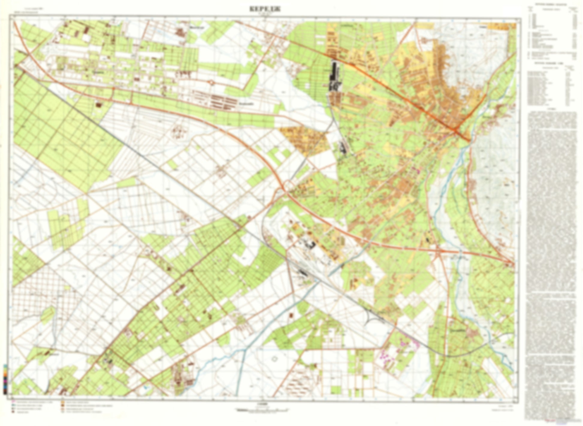 Karaj (Iran) - Soviet Military City Plans