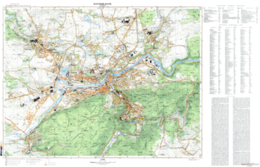 Karlovy Vary (Czechia) - Soviet Military City Plans