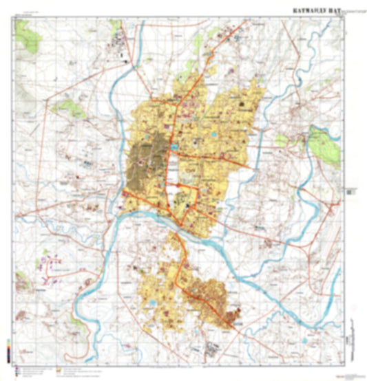 Kathmandu 1 (Nepal) - Soviet Military City Plans