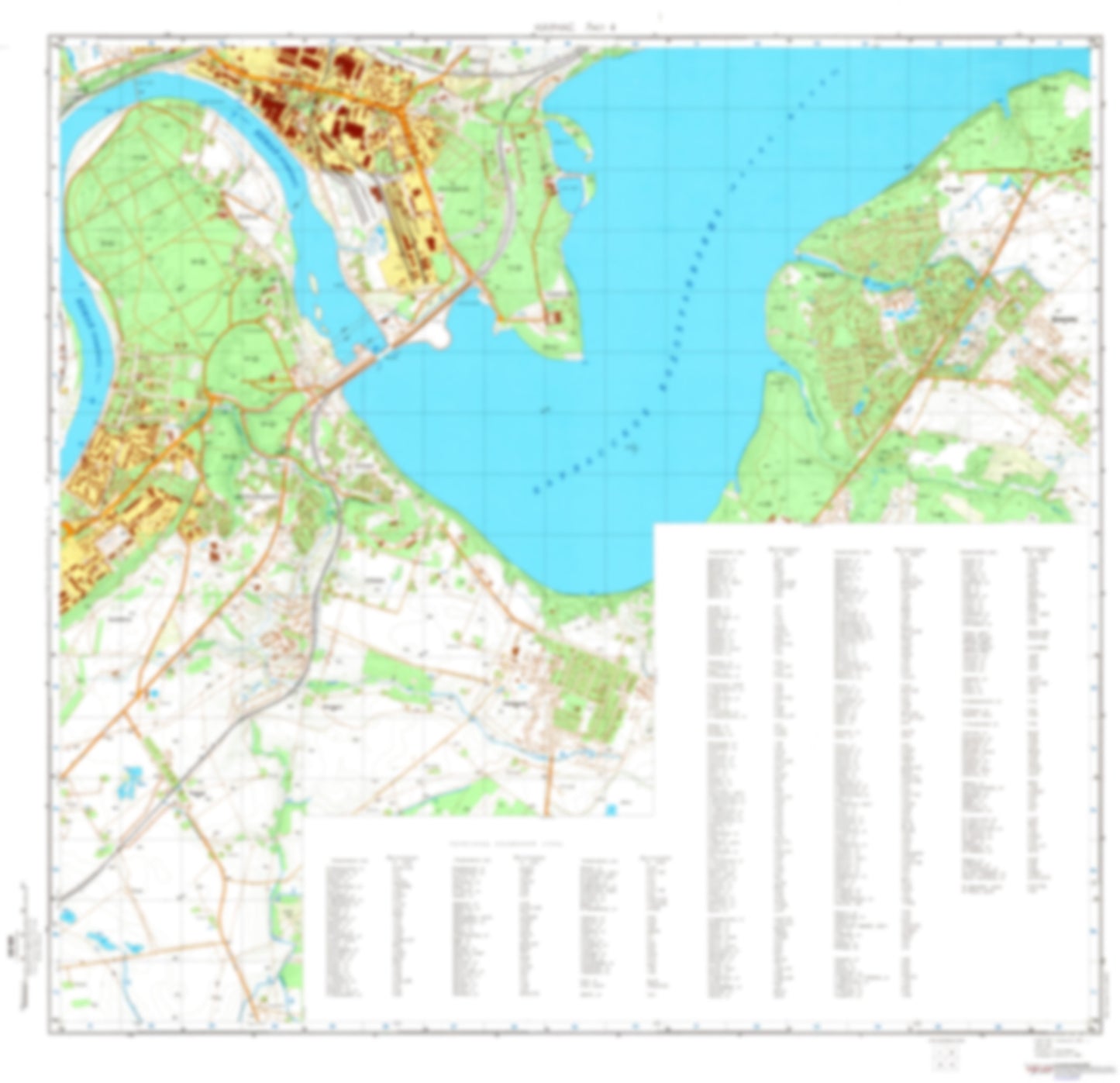 Kaunas 4 (Lithuania) - Soviet Military City Plans