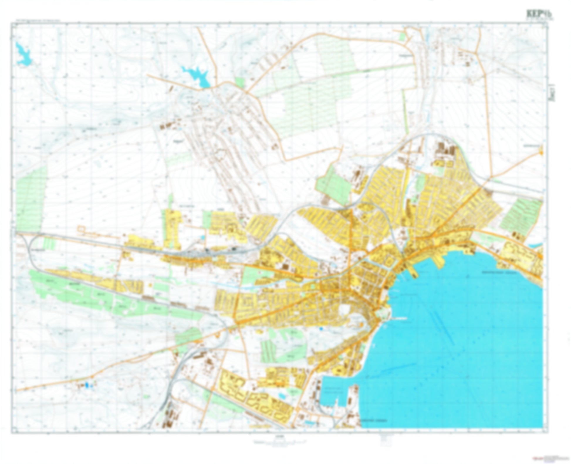 Kerch 1 (Ukraine) - Soviet Military City Plans