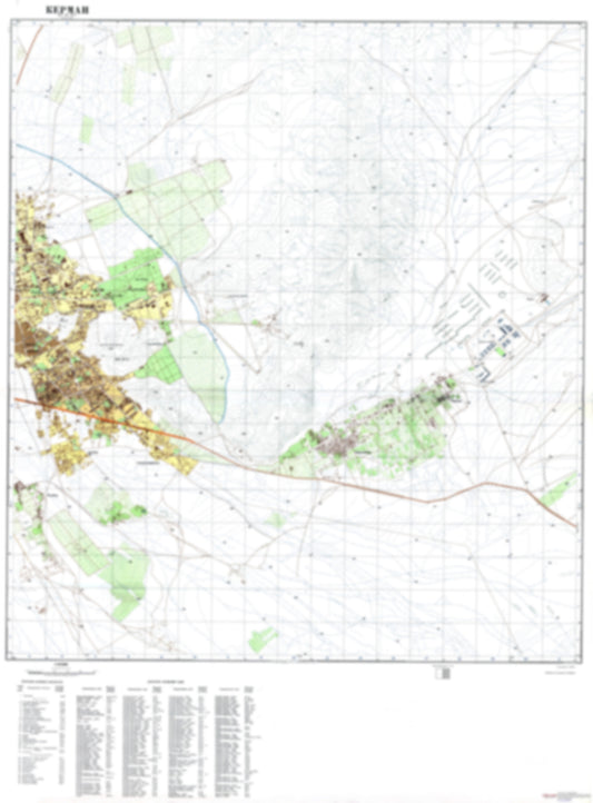 Kerman 2 (Iran) - Soviet Military City Plans