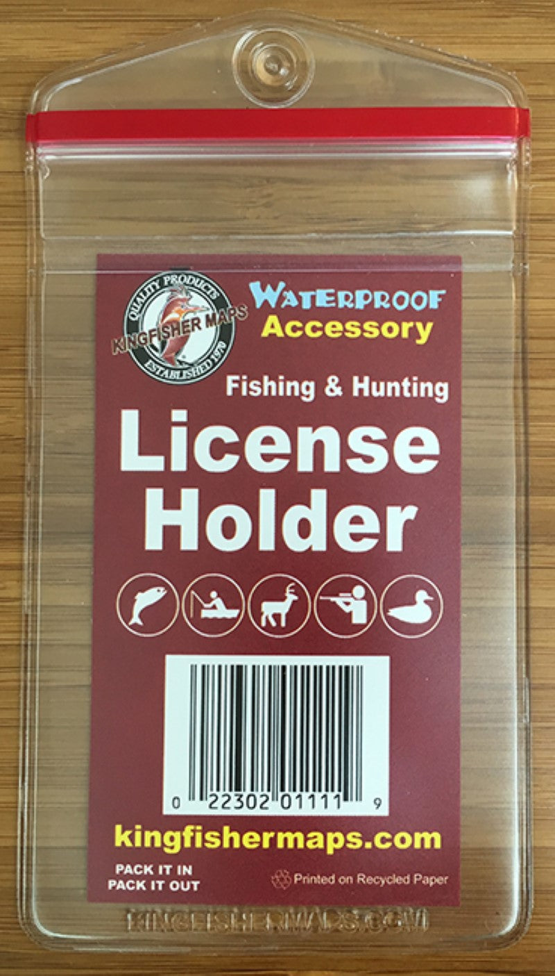 Waterproof Fishing & Hunting License Holder