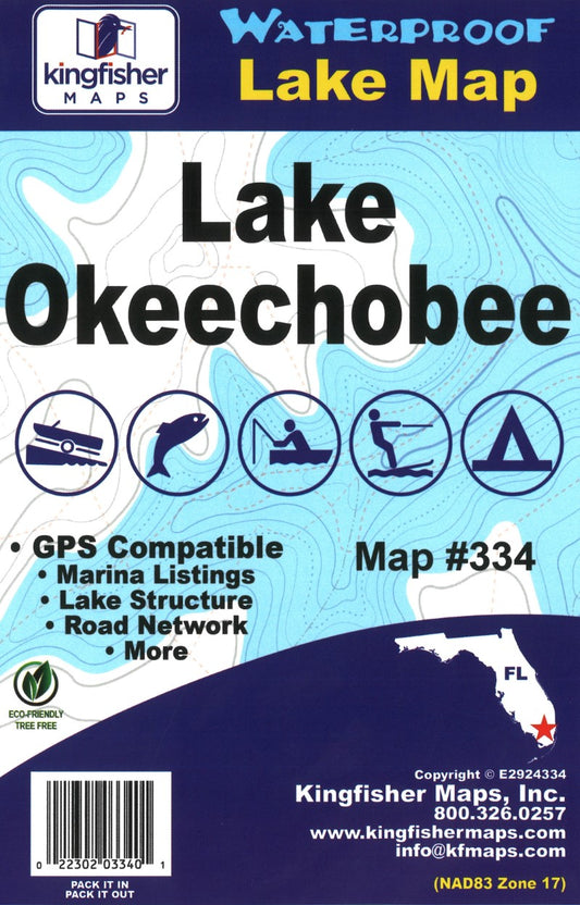 Okeechobee, FL Fishing Map