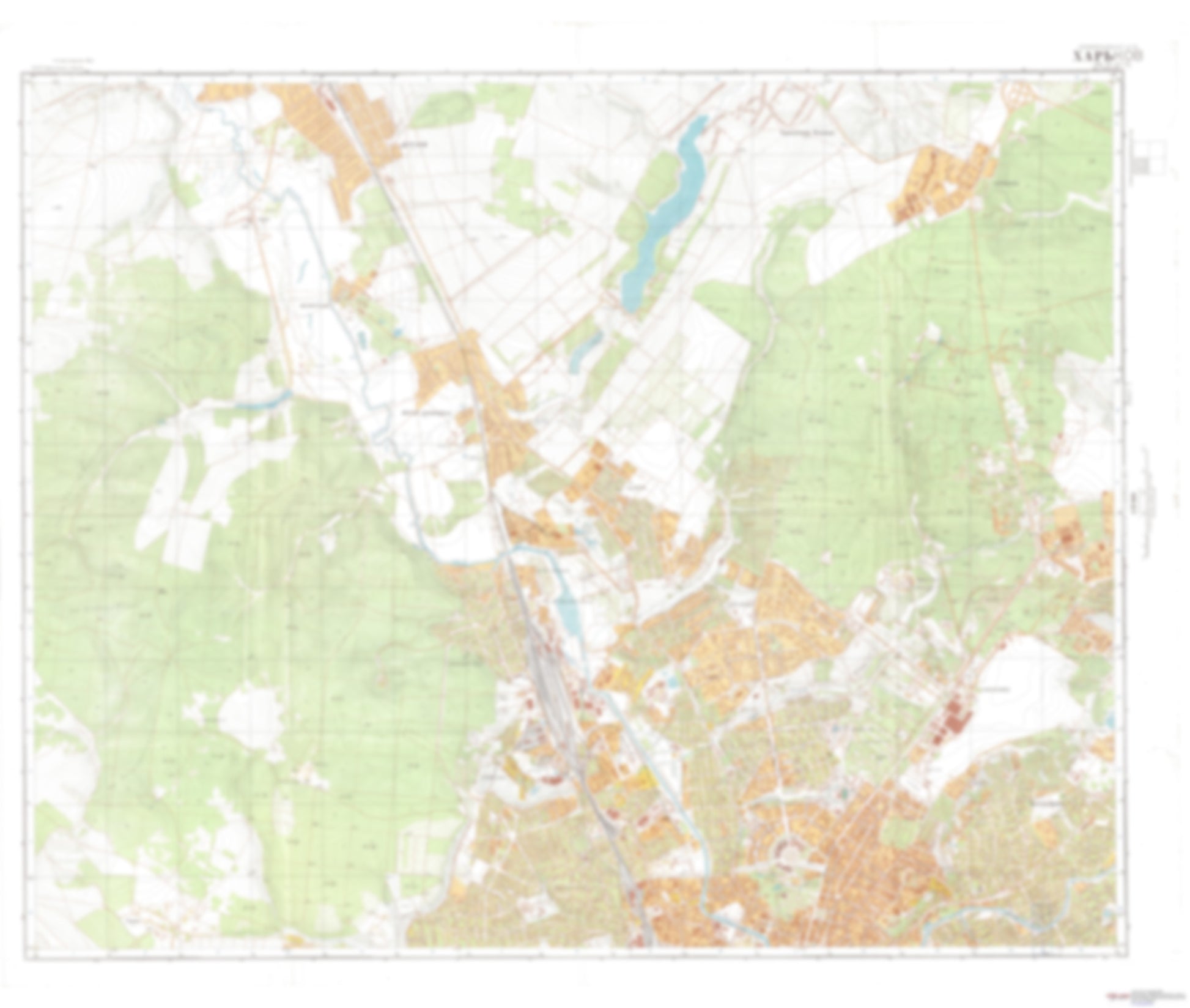 Kharkov 1 (Ukraine) - Soviet Military City Plans