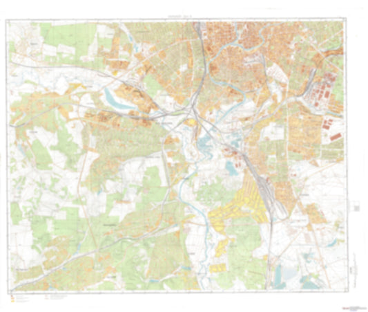 Kharkov 3 (Ukraine) - Soviet Military City Plans