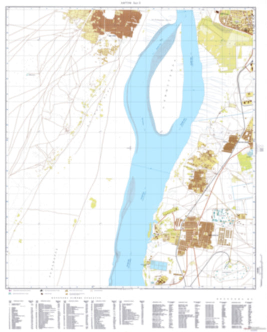 Khartoum 3 (Sudan) - Soviet Military City Plans