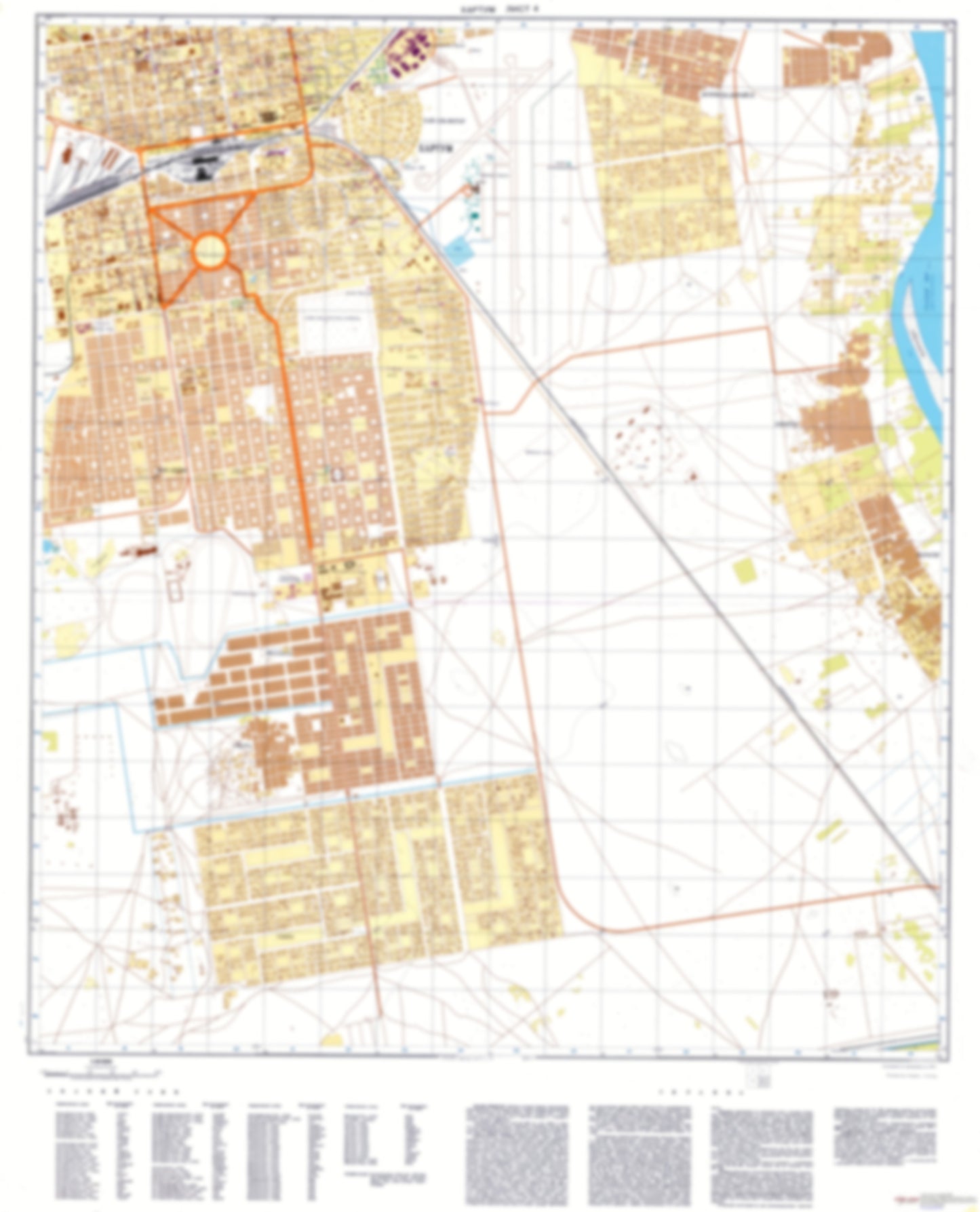 Khartoum 4 (Sudan) - Soviet Military City Plans