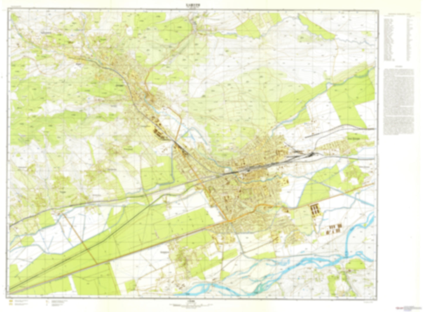 Khashuri (Georgia) - Soviet Military City Plans