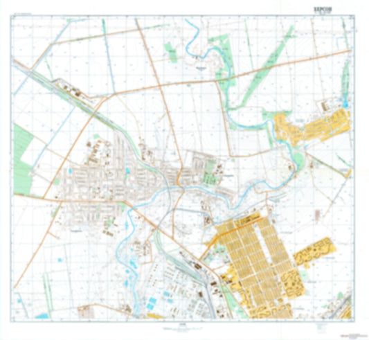 Kherson 1 (Ukraine) - Soviet Military City Plans