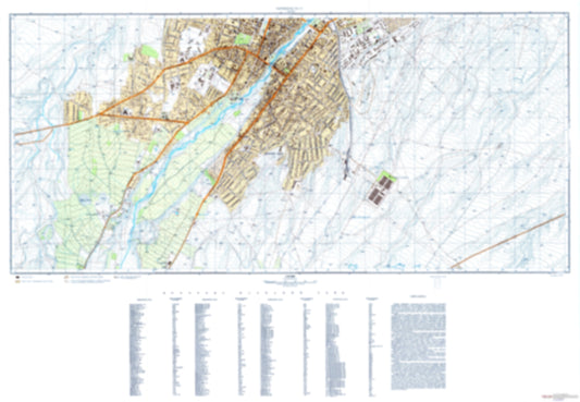 Ganja / Kirovobad 2 (Azerbaijan) - Soviet Military City Plans