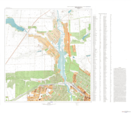 Kirovograd 1 (Ukraine) - Soviet Military City Plans