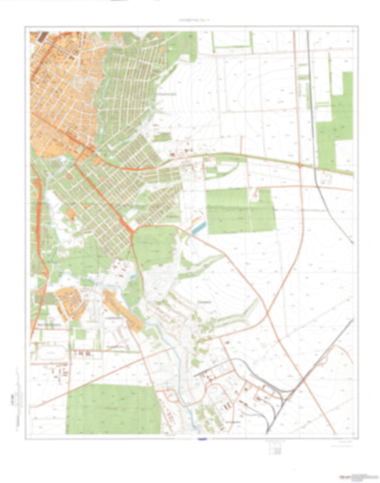 Kirovograd 4 (Ukraine) - Soviet Military City Plans