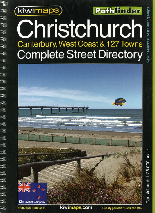 Christchurch : Canterbury, West Coast & 127 towns : complete street directory
