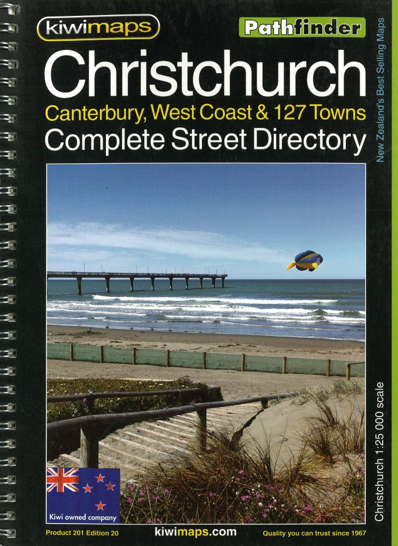 Christchurch : Canterbury, West Coast & 127 towns : complete street directory
