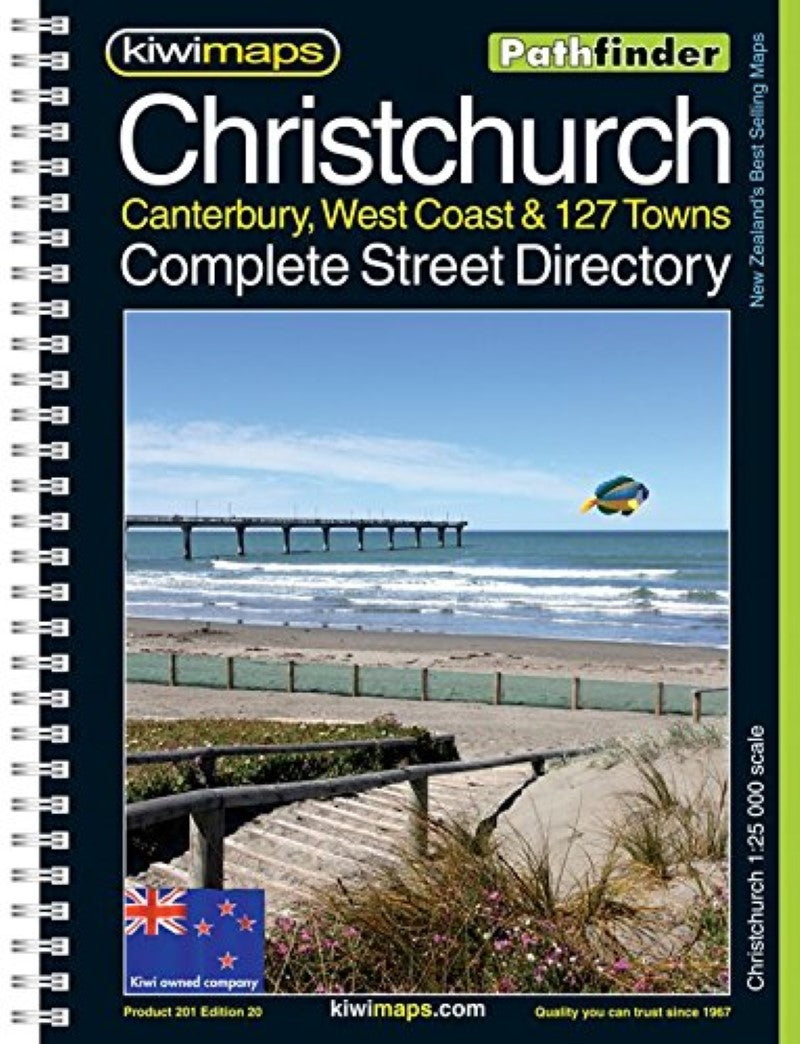 Christchurch : Canterbury, West Coast & 127 towns : complete street directory
