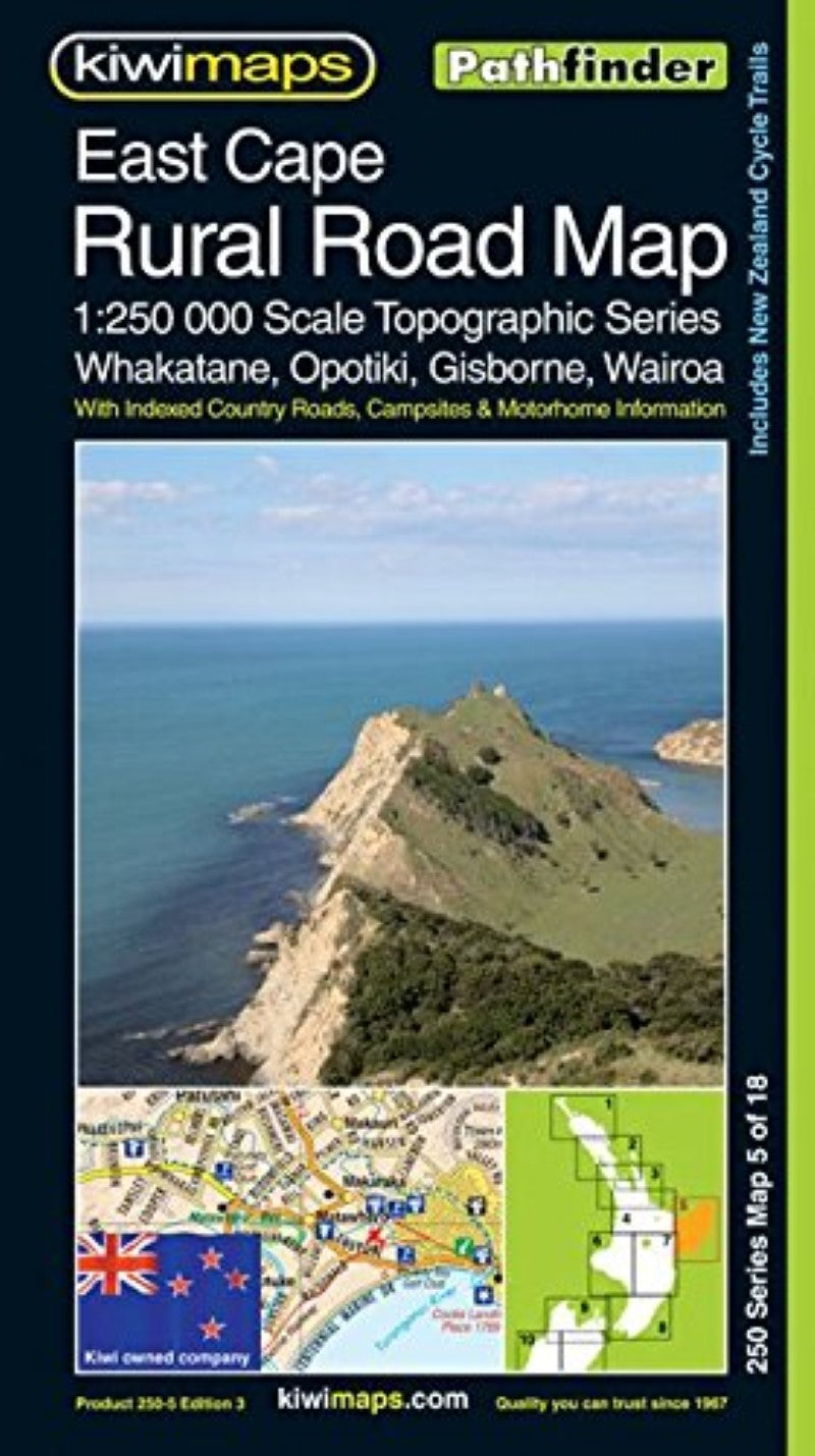 East Cape Rural Road Map