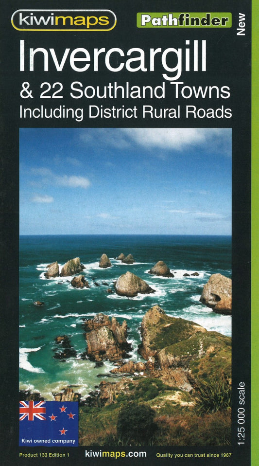 Invercargill & Southland Pathfinder Map 133