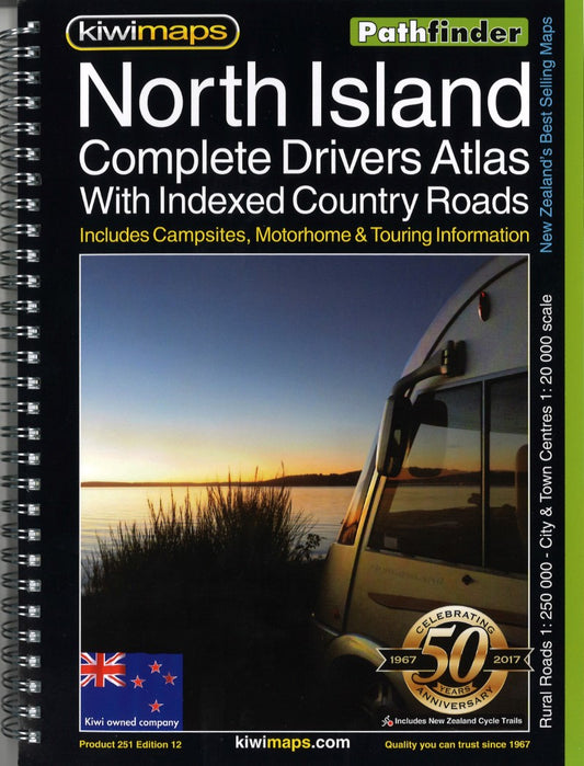 North Isl Rural Roads Drivers Atlas