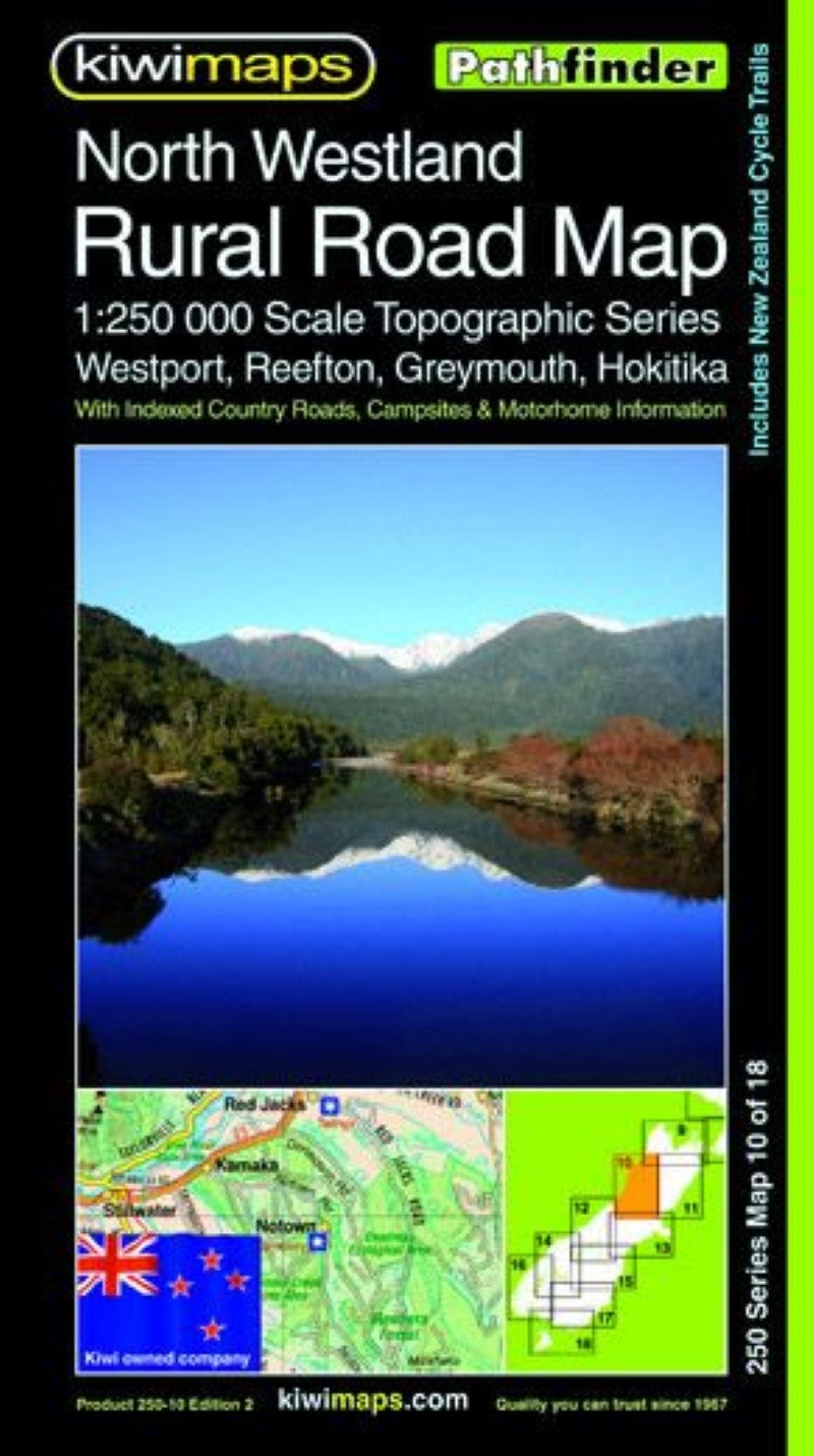 North Westland Rural Road Map
