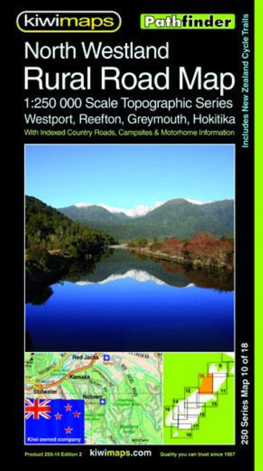 North Westland Rural Road Map