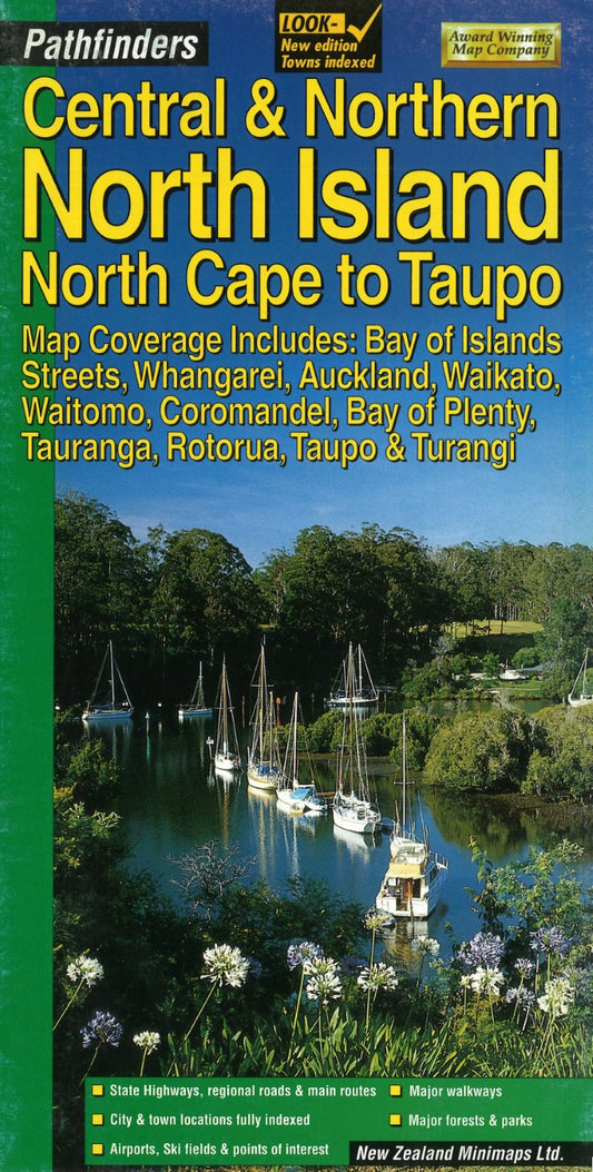 Central & northern North Island : North Cape to Taupo