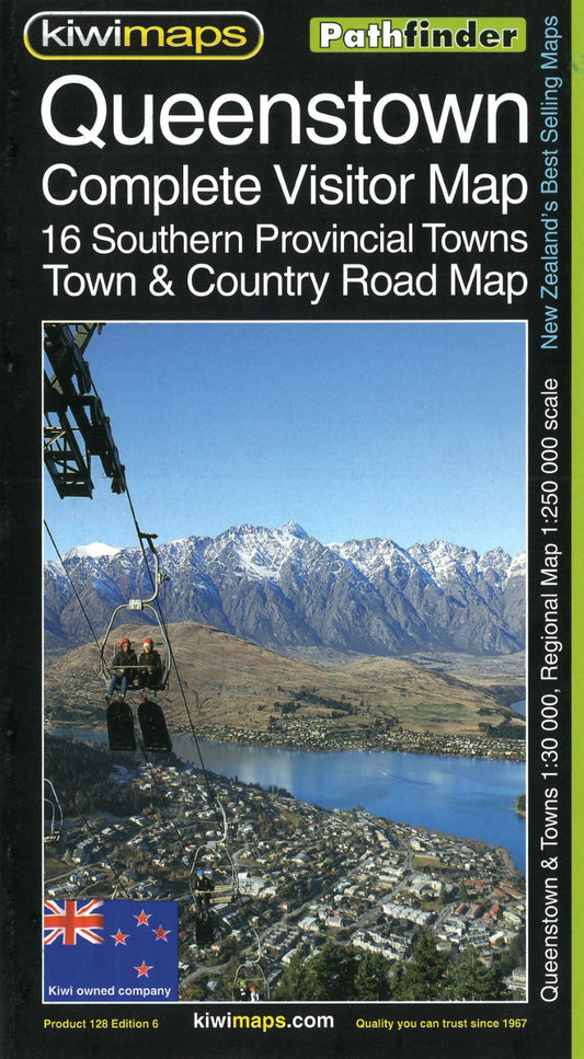Queenstown & Lakes Pathfinder Map 128