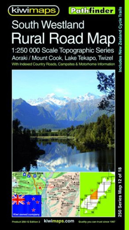 South Westland Rural Road Map
