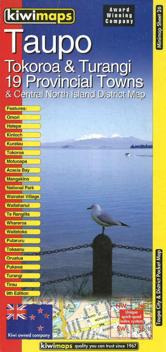 Taupo Tokoroa Turangi Minimap 26