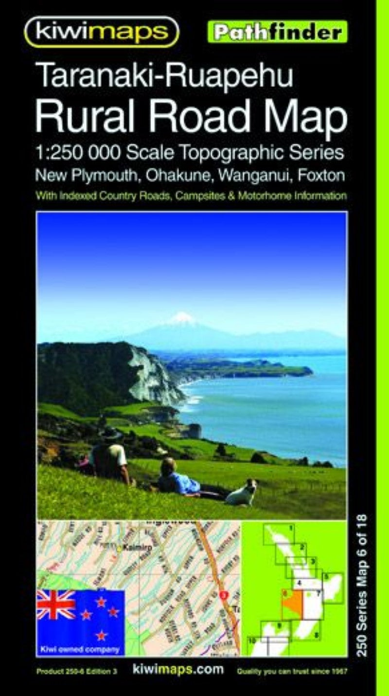 Taranaki-Ruapehu Rural Road Map