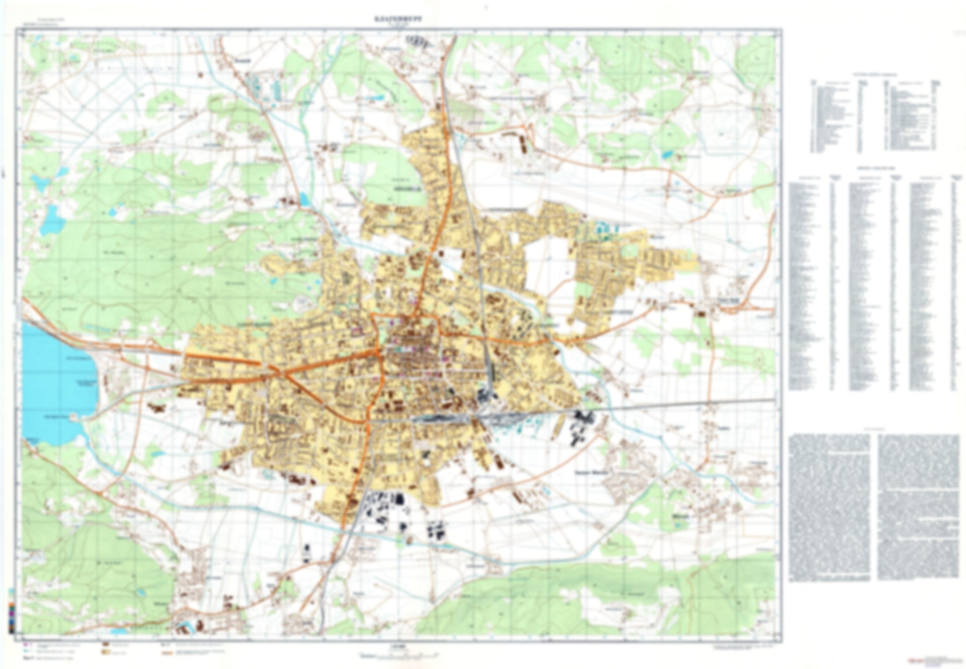 Klagenfurst (Austria) - Soviet Military City Plans