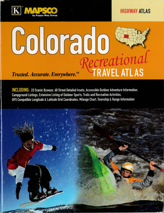 Colorado : recreational travel atlas