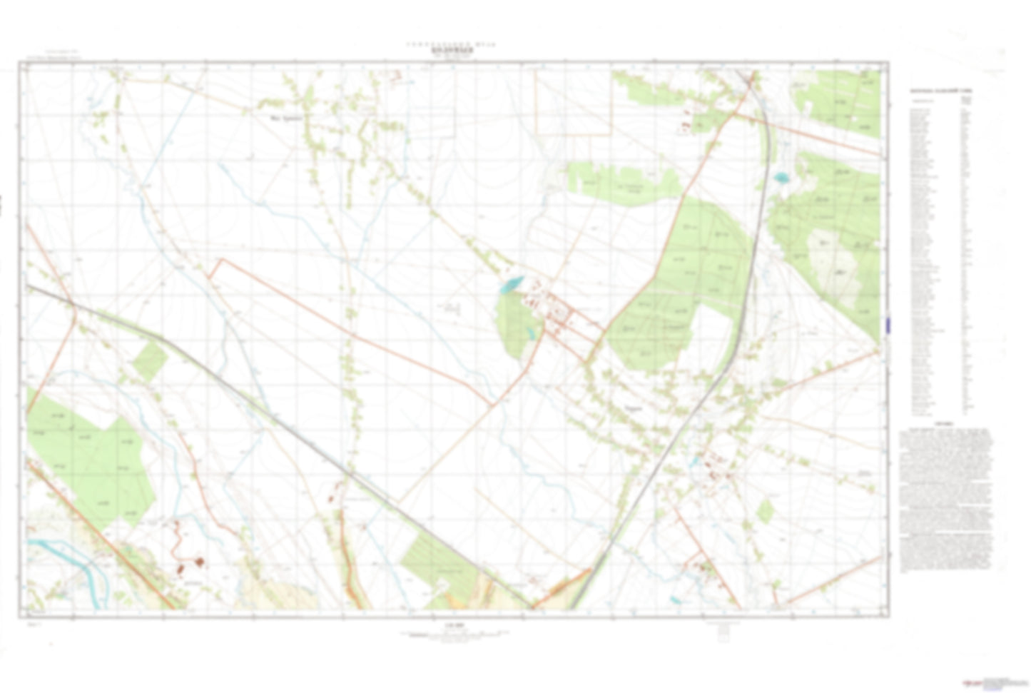 Kolom'ia 1 (Ukraine) - Soviet Military City Plans
